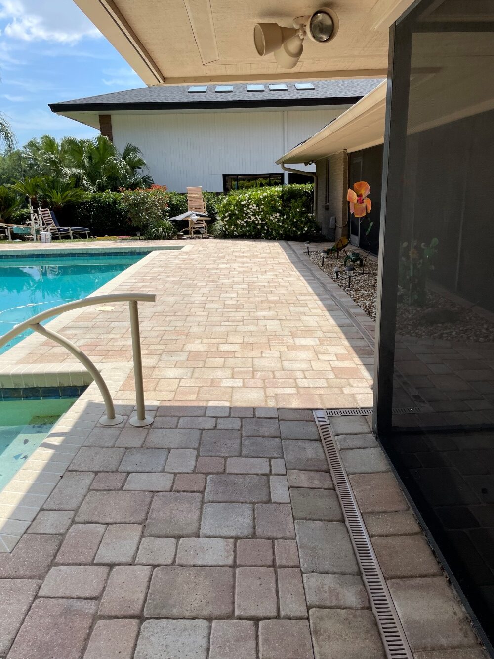 🧱 Paver Cleaning, Repair, and Resealing in The Village, Tampa, FL – Repeat Client Trusts Diamond Bros Again!