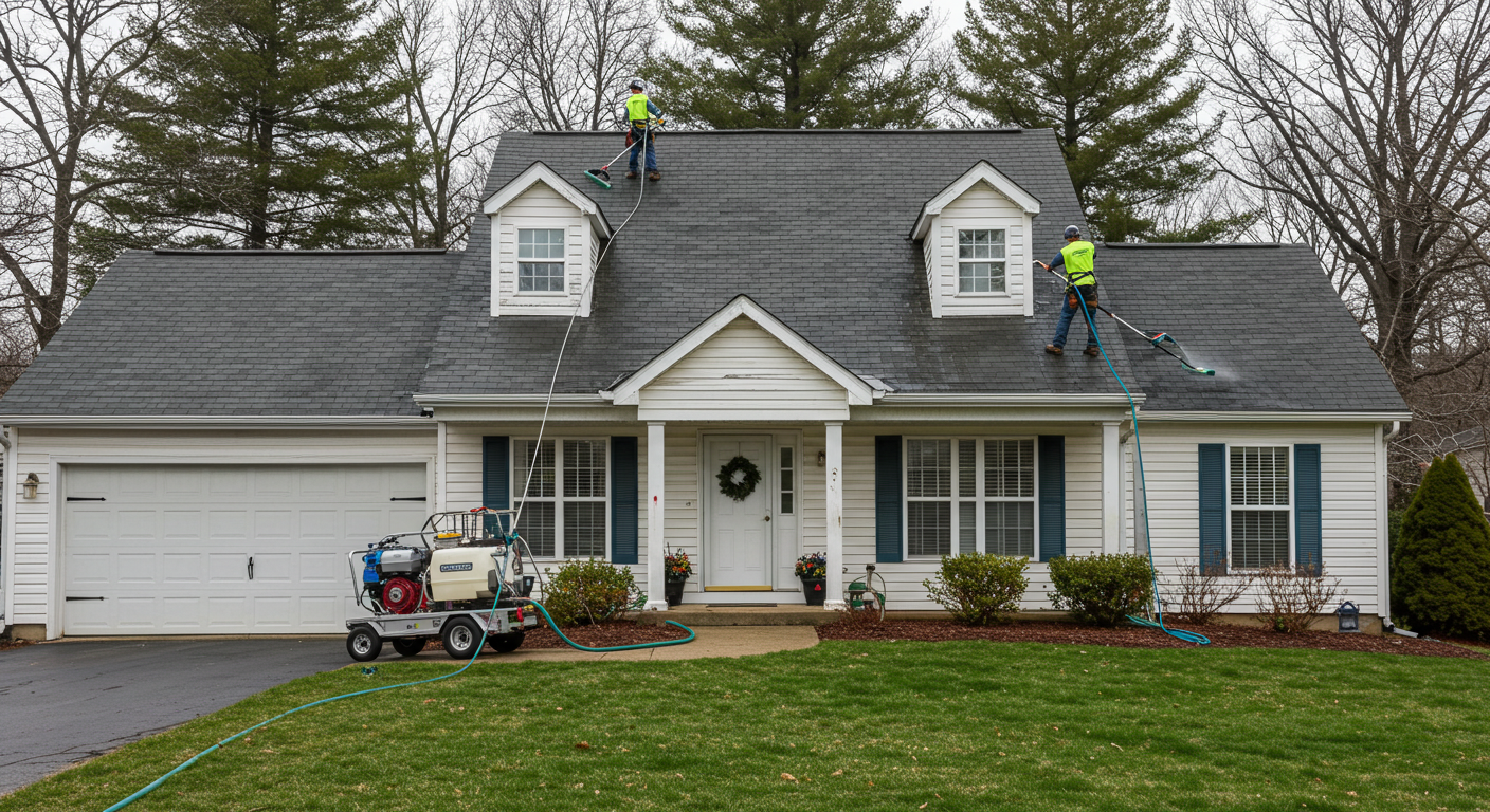 Why Your Roof Needs a Gentle Touch: The Benefits of a Professional Soft Wash Service