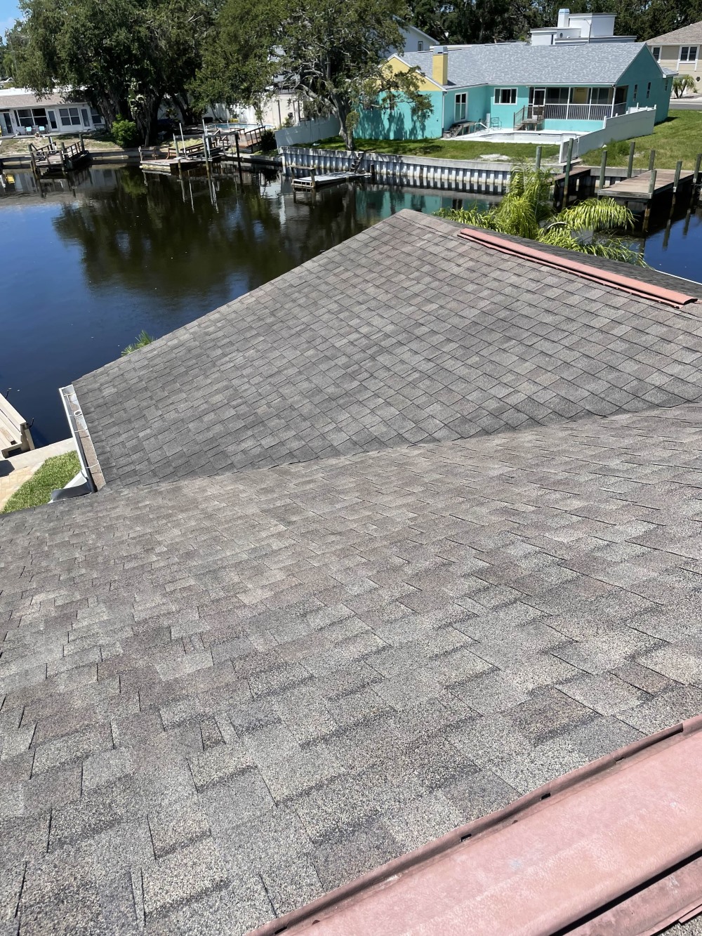 2-Story Shingle Roof Wash in Palm Harbor, FL – Safe Soft Washing for Lasting Protection