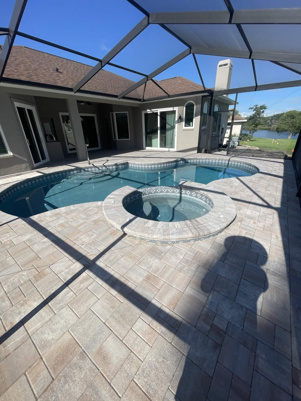 Paver Sealing in Lakes of Wellington