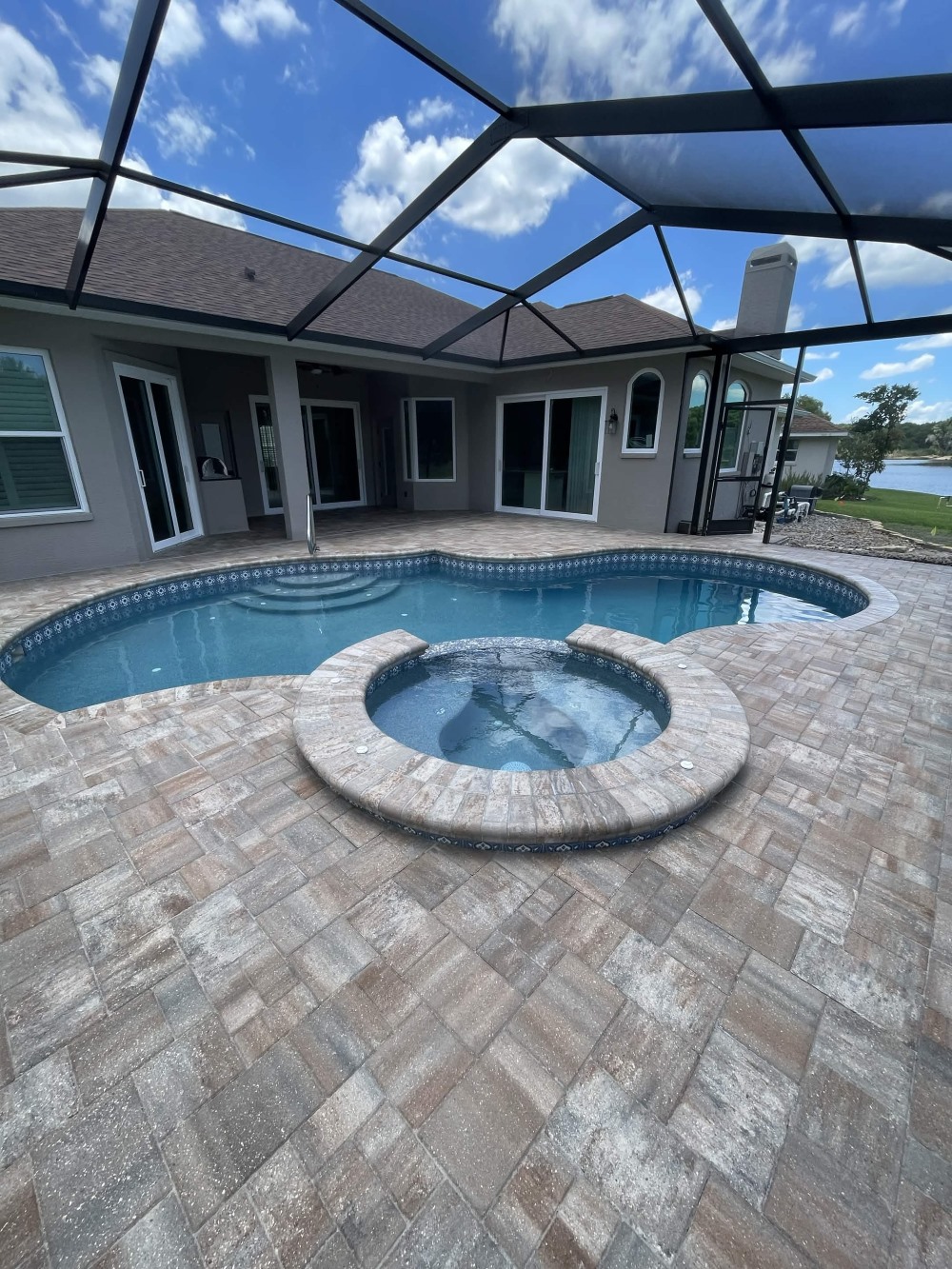 Paver Sealing in Lakes of Wellington